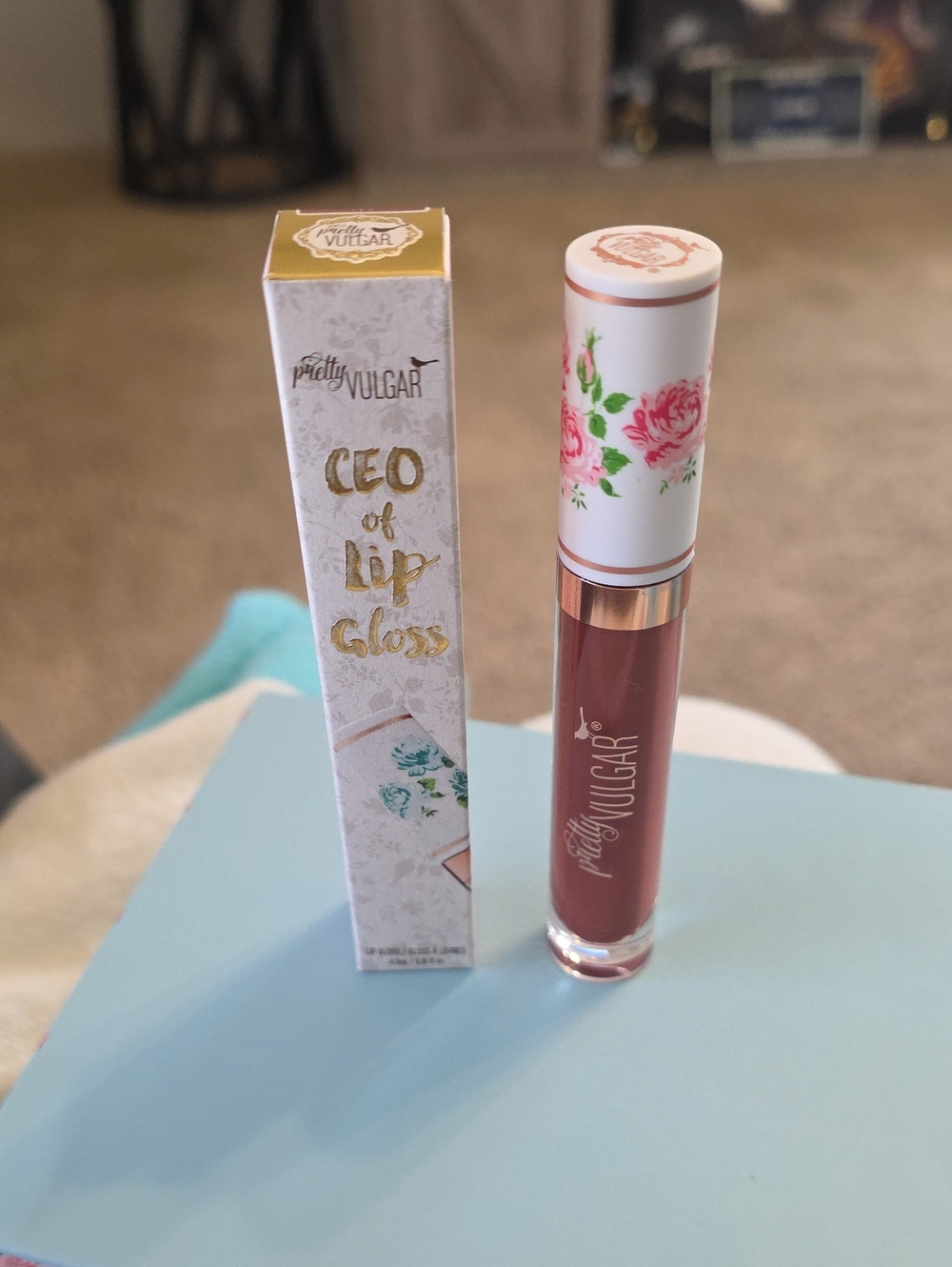 Pretty Vulgar CEO of Lip Gloss in shade #156 - Boss Up.